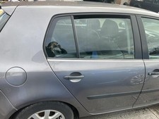 2006 VW GOLF MK5 OFFSIDE DRIVERS RIGHT REAR BARE DOOR A7T UNITED GREY-METALLIC