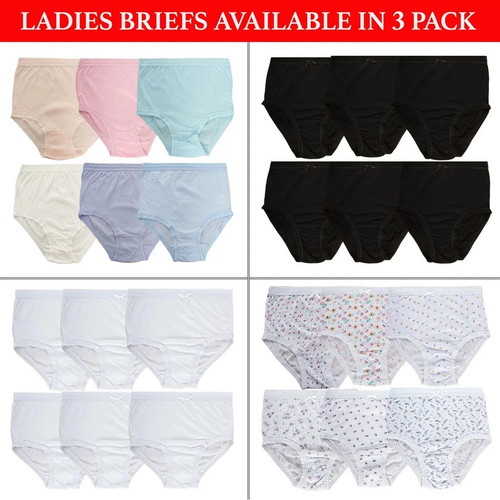 Ladies briefs knickers - briefs, womens