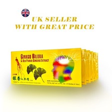 6 Packs of Ginkgo Biloba & Red