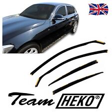 Heko Wind Deflectors For BMW 1 Series F20 2010-2019 4PC Tinted