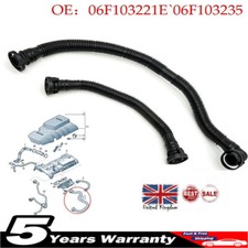 For VW Audi 2.0 TFSI - PCV Crankcase Breather Valve Vent Hose Pipe 06F103235 UK