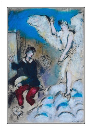 Chagall the vision art framed - the, -art
