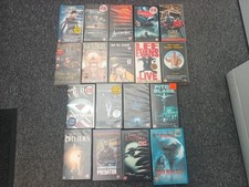 18x VHS Bundle Thriller Horror