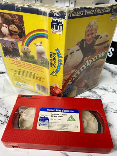 Original rainbow vhs - video, and