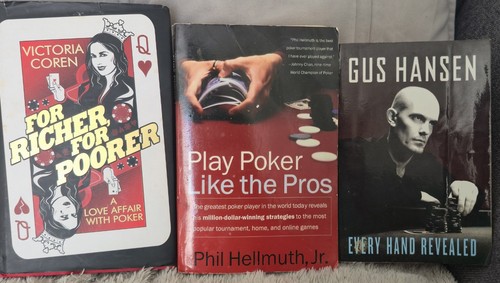 Poker books bundle phil - poker,