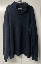 Barbour 1/4 Zip Jumper Sweater