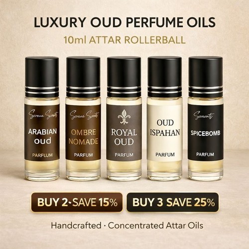 Luxury oud perfume - oil, 10ml