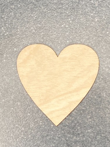 Laser cut wooden hearts - laser,