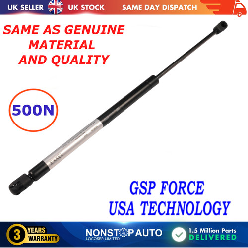 Rear tailgate gas struts - rear, 500n