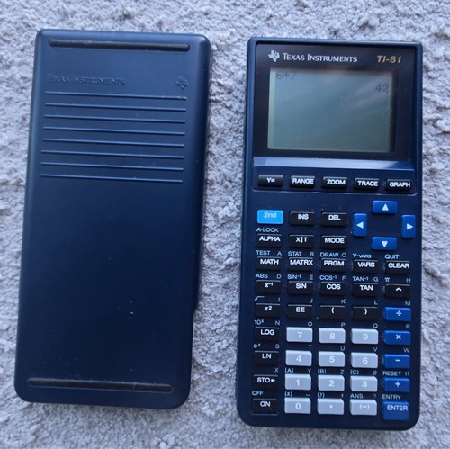 Texas instruments 81 - instruments, ti-81