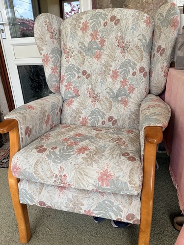 Wingback armchair high - wingback,
