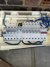 Hager Plastic  Fuse Board for Consumer Units 100a 6x Rcbo 1xRCD Type AC