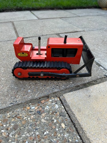 Tonka bulldozer red - tonka, metal