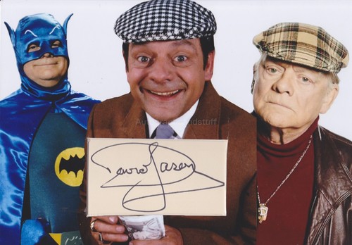 David jason hand signed - david,
