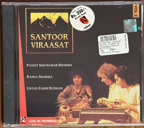 Santoor viraasat vol - santoor, live
