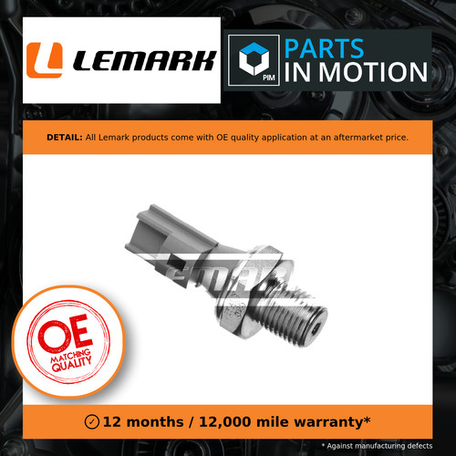Oil pressure switch - oil,