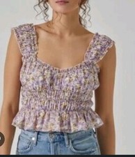 ASTR The Label Crop Wide Strap