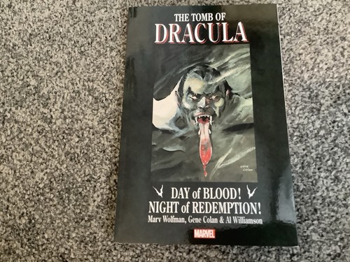 Tomb dracula graphic novel - of,