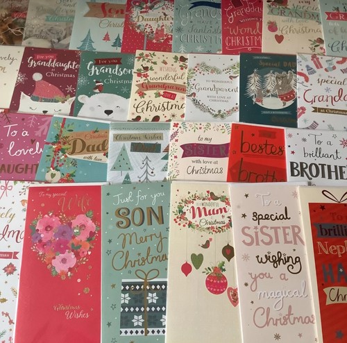 Christmas card clearance from