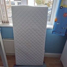 Travel cot / cot bed mattress 122 x 60 x 12 cm – clean, good condition