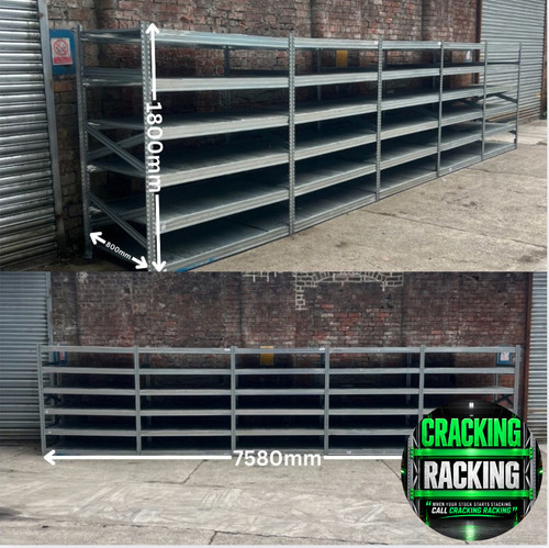 Canteen shelving joined bays - joined,