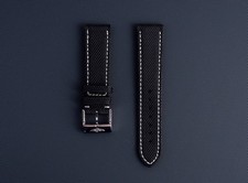 Authentic Breitling Avenger B01 Strap 22mm Military Calfskin Leather Strap