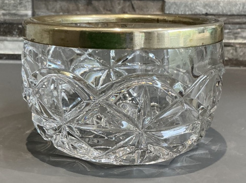 Vintage hand cut glass - vintage,