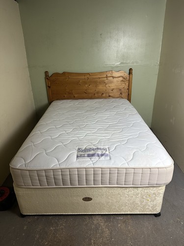 Hypnos double divan bed base - divan,