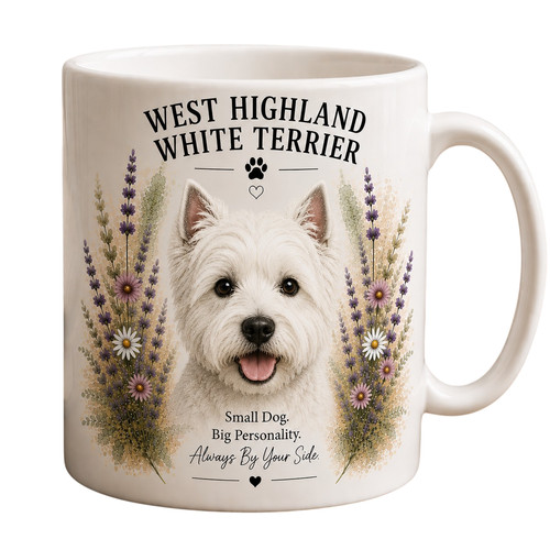 West highland white mug - , |