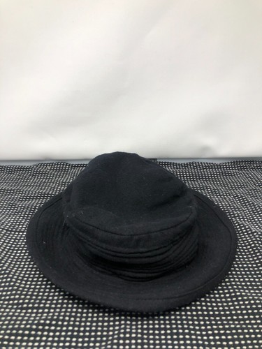 Black structured felt fashion - structured,