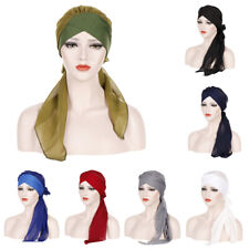 Women Turban Hijab Hat Chemo