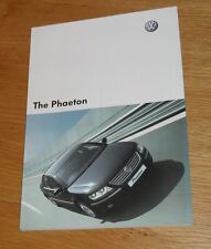 Volkswagen VW Phaeton Brochure