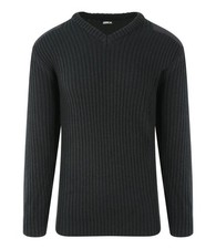 Mens proRTX Security V Neck Sweater. Black M - 5XL. T99419.