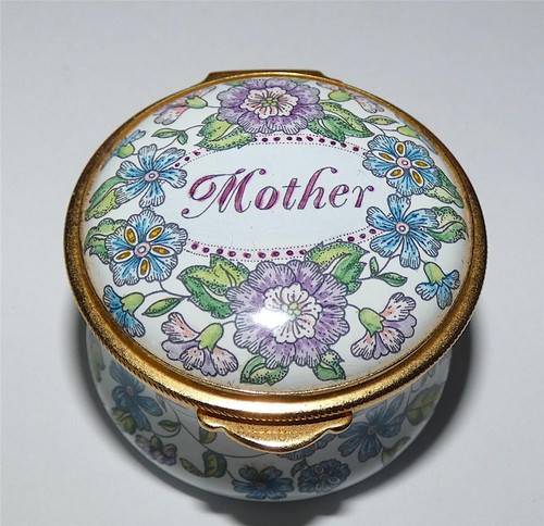 Staffordshire enamels trinket - staffordshire,
