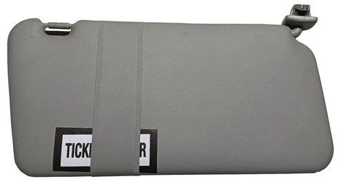 Right sun visor assembly grey - visor,