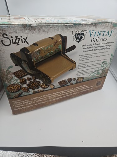 Sizzix vintaj big kick die - vintaj, cut