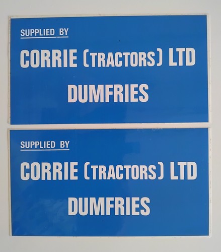 Vintage corrie tractors - vintage,