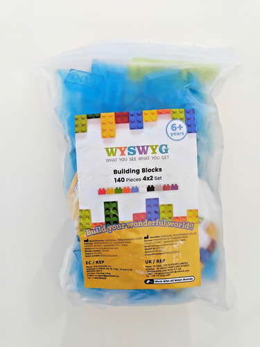 Wyswyg building bricks 2x4 - bricks,