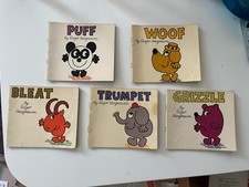 Grizzle Puff Woof Trumpet Bleat, set of 5 Timbuctoo Books by Roger Hargreaves