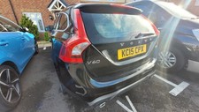 Volvo V60 R Design Rear Spoiler with stop lamp black 