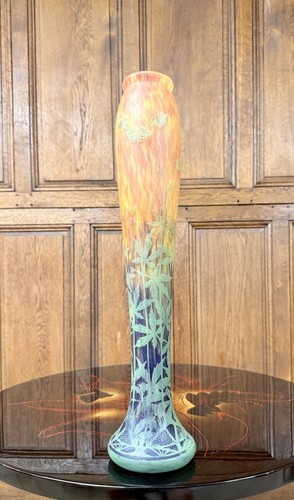 Daum nancy important vase - nancy,