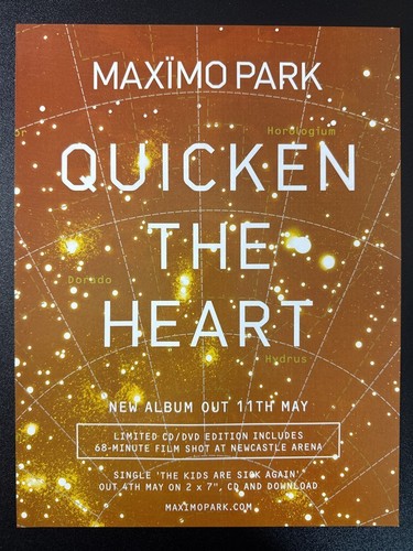 Maximo park quicken the - park,