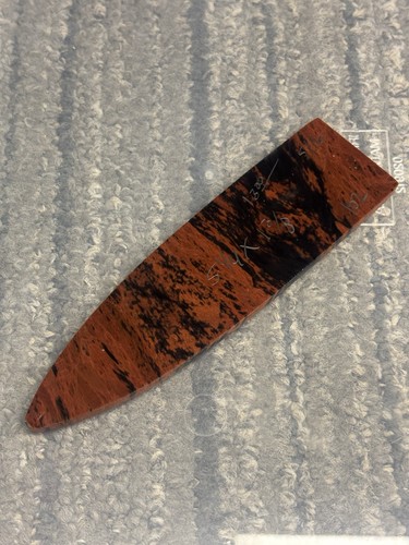 Obsidian preform flint - obsidian,