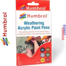 Humbrol WEATHERING PENS pack 6