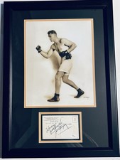 Jack Dempsey Signed Custom