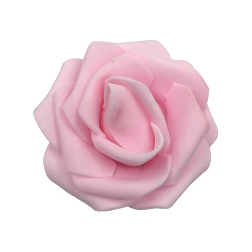10pcs white 7cm foam rose - 6-7cm,