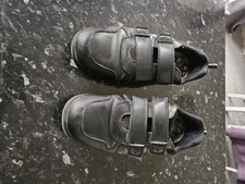 Hush Puppies mens Size 6 Black Leather Shoes