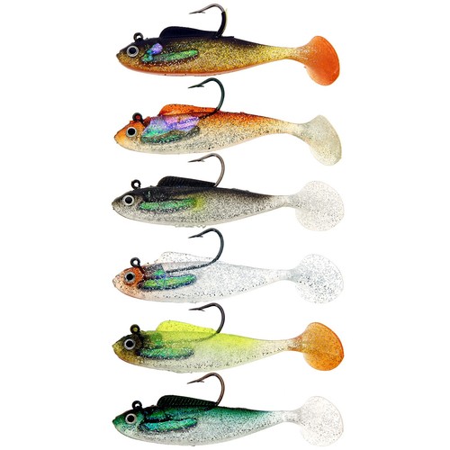 6pc soft jelly bait lures - 6pc,