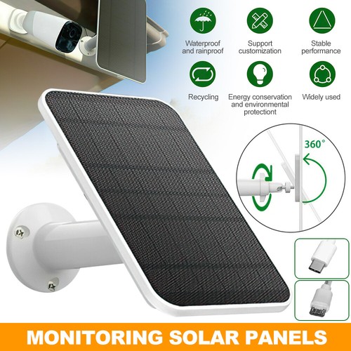 Solar panel for security - solar,