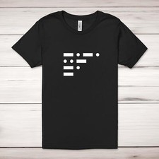 Morse Code C*nt Adult T-Shirt